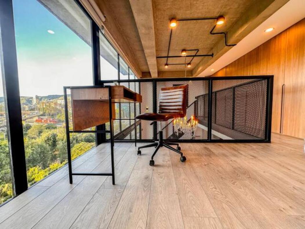 Apartment Skyline - Elegant Living With Coworking & Scenic Views Bogota